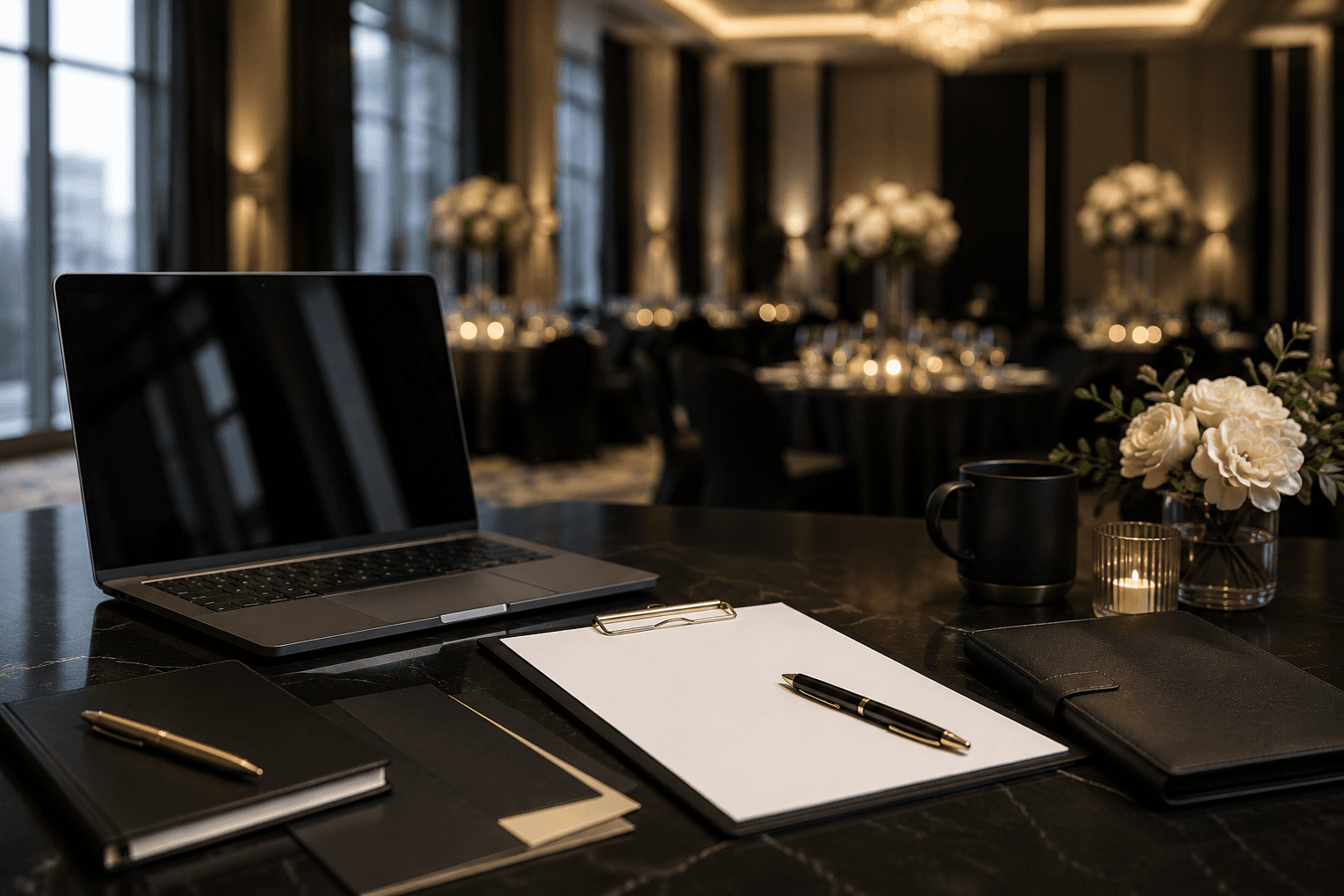 Premium corporate event visual
